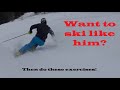 Exercises for a Stable Upper Body (and awesome freeskiing)