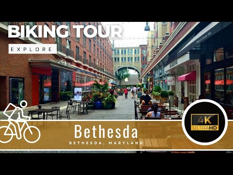 Bethesda MD - Maryland - Walking Silent Biking Tour - Walk With Me - Row