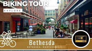 Bethesda MD - Maryland - Walking Silent Biking Tour - Walk With Me - Row