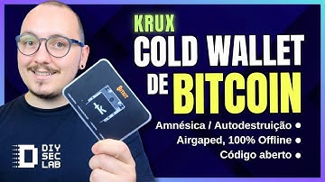 🛑 - HARDWALLET KRUX 100% OFFLINE, FOCADA EM BITCOIN E BITKIT!