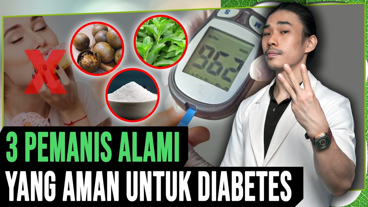 3 Pemanis Alami yang Tidak Menaikkan Gula Darah | Aman Diabetes