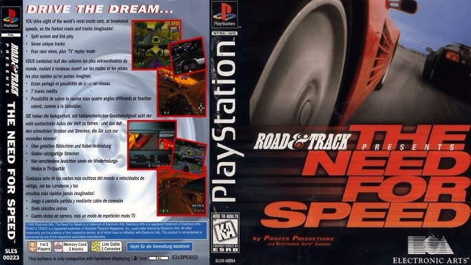 Need for Speed 2 (1997) - Full Gameplay, PS1, UHD, 4K