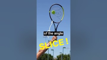 The secret to a perfect slice serve 🤫🎾