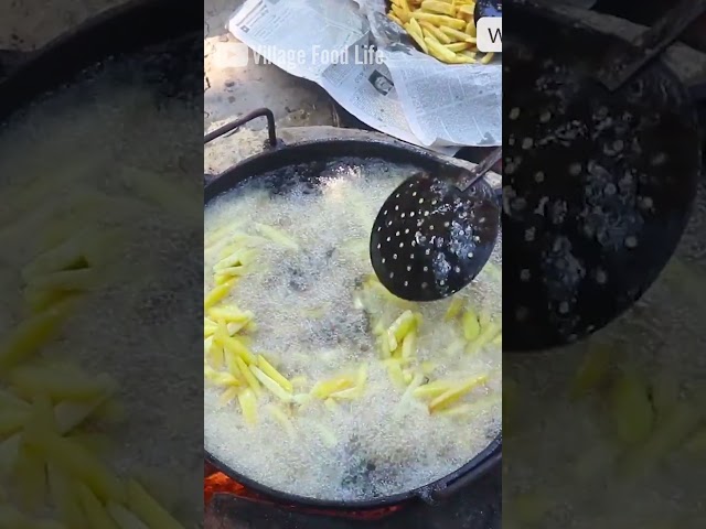 French Fries Making Village Recipe