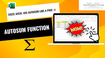Excel AutoSum Trick You Should Know! 🔥 Quick & Easy Tutorial! #excel #exceltutorial #exceltricks