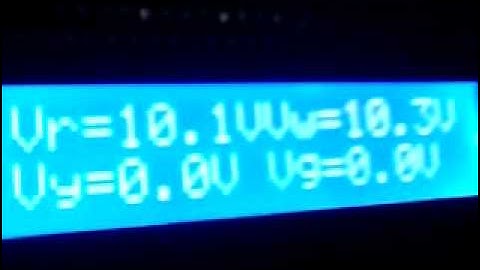 4-Channels Arduino Voltmeter