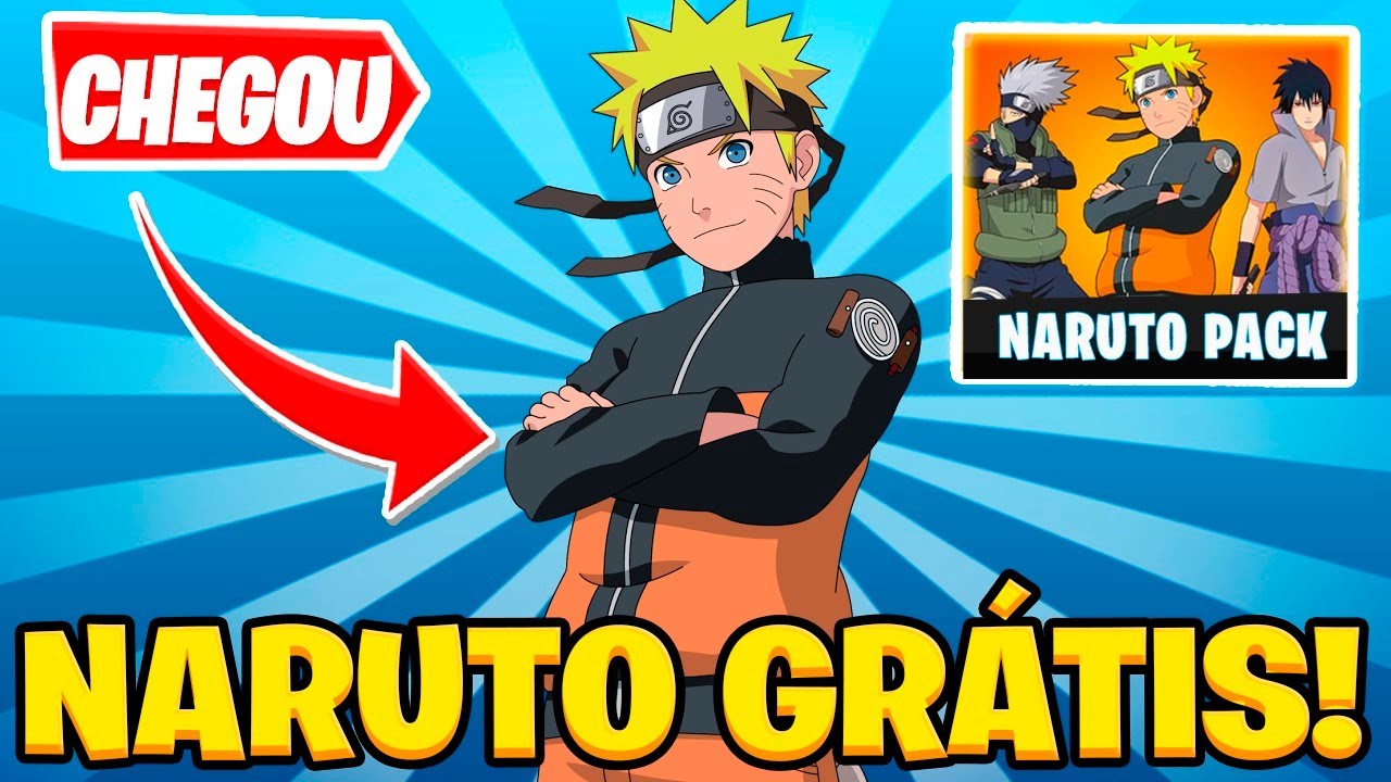 Naruto + Fortnite Finalmente Chegou!