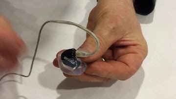 Snugs - How to bend the wire over your ear