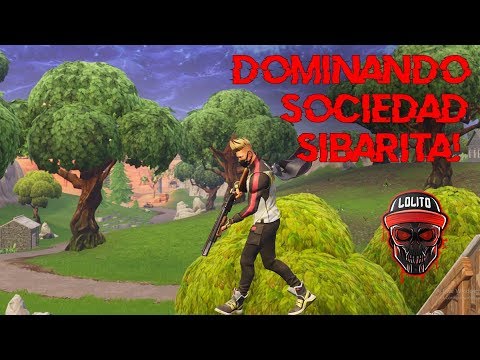 💀 ¡DOMINANDO SOCIEDAD SIBARITA! 💀 ~ FORTNITE