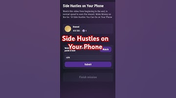 Side Hustles on Your Phone tapswap code #tapswapcode #tapswap #trending #viralvideo #shorts #reels