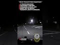 Watch: fireball streaks across the sky on a police dashcam