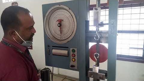 MATERIALS TESTING LAB (MEL203)/KTU(S3 ME) - Spring Stiffness Test : Closed coil