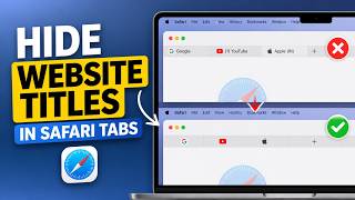 How to Never Show Website Titles in Tabs in Safari on Mac