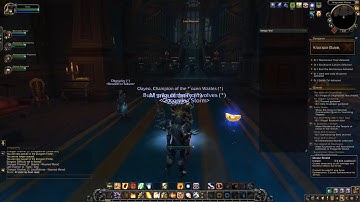 Gameplay: World of Warcraft (WOW) Dungeon (Waycrest Manor) By Retribution Paladin