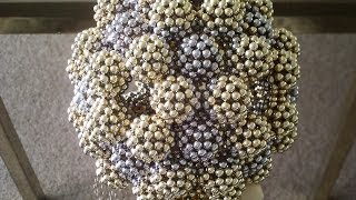 Sphere of Spheres - B80 Fullerene Molecule | 4800 Neodymium Magnetic Balls