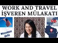 Work and Travel İşveren Mülakatı | Wisconsin Dells | Skype Interview | 22.01.2021