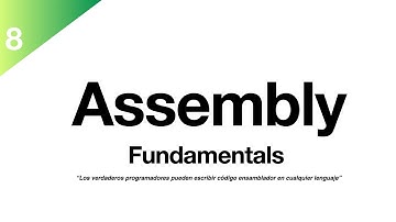 8. Ensamblador. Estructura básica. Parte 1.