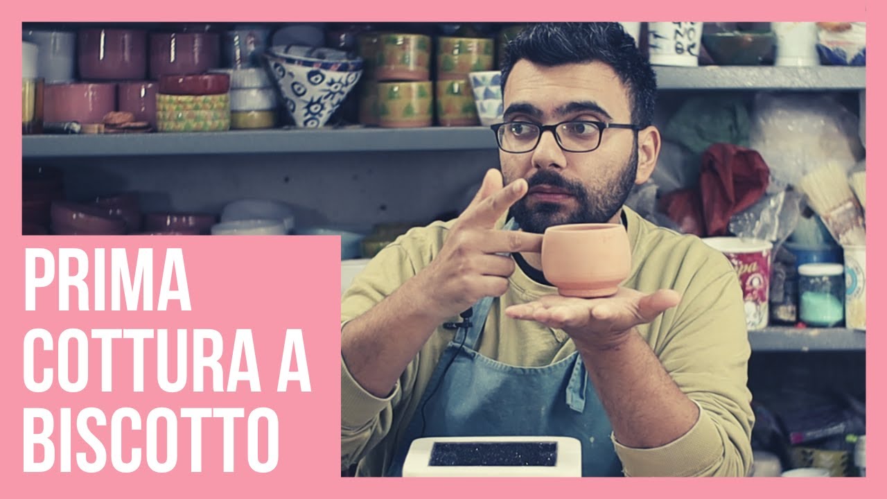 Cottura a Biscotto nel FORNETTO MAGICO. Cuocere la Ceramica nel Microonde è  Possibile!!! - YouTube