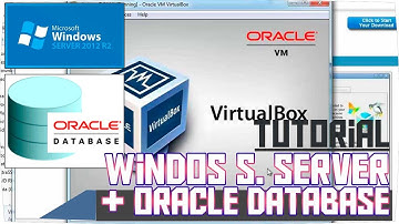 [TUTORIAL] INSTALACION WINDOWS SERVER 2012 + ORACLE DATEBASE EN UNA MAQUINA VIRTUAL