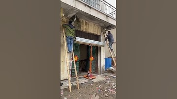 Roller shutter elevator roller shutter electric elevator