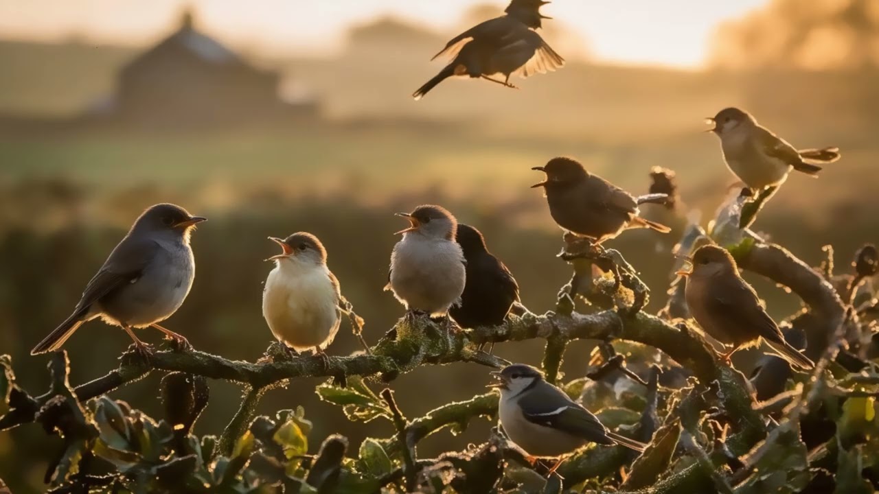 RELAXING ASMR | Dawn Chorus | Birds Singing | 6 hr