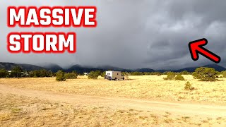 A Massive Storm Hitting Us In Colorado  It's Time To Go! | Ambulance Conversion Life
