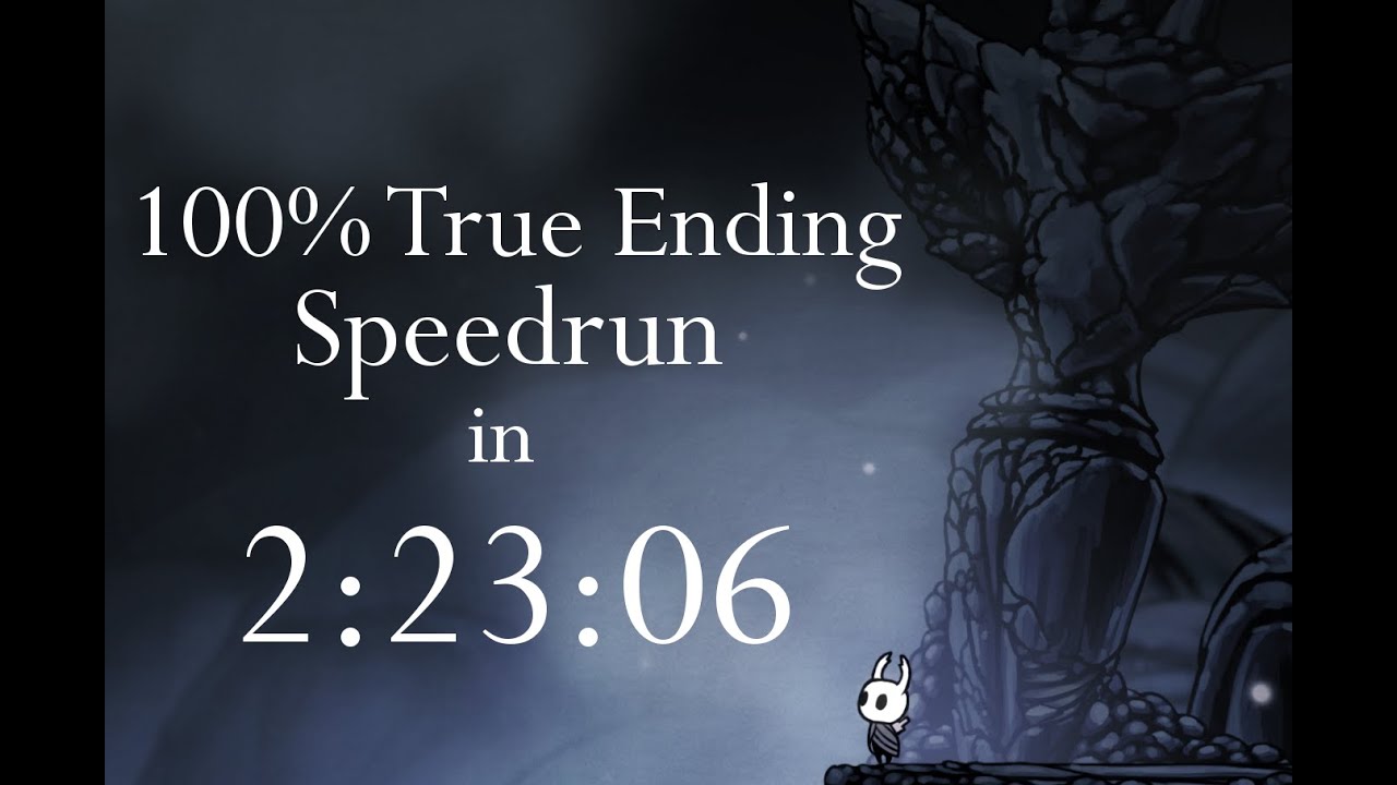 The Chronicles of Hollow Knight Speedrun and its tense finale