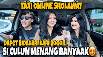 PRANK TAXI SHOLAWAT & NGAJI❗️LUCU BANGET SI DIA, NGADEPIN SI CULUN😍