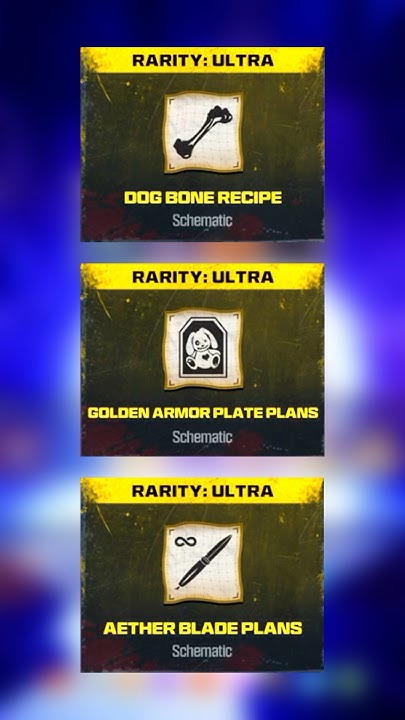 MWZ: Unlock Classified Schematics Fast (Aether Blade, Dog Bone, Gold