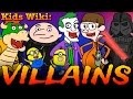 Villains + Superheroes + Super Powers + Minions & Spiderman! | Wiki for Kids at Cool School