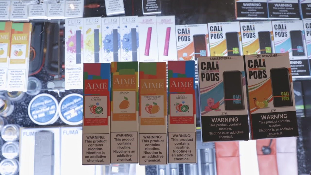 Blind spot in FDA crackdown on flavored vapes