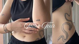 Tattoo Tour: fine line, minimalist tattoos, future projects & regrets?