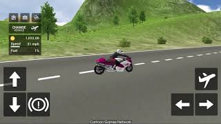 Flying Motorbike Simulator (Game Pickle) #2 | Android Gameplay HD screenshot 3