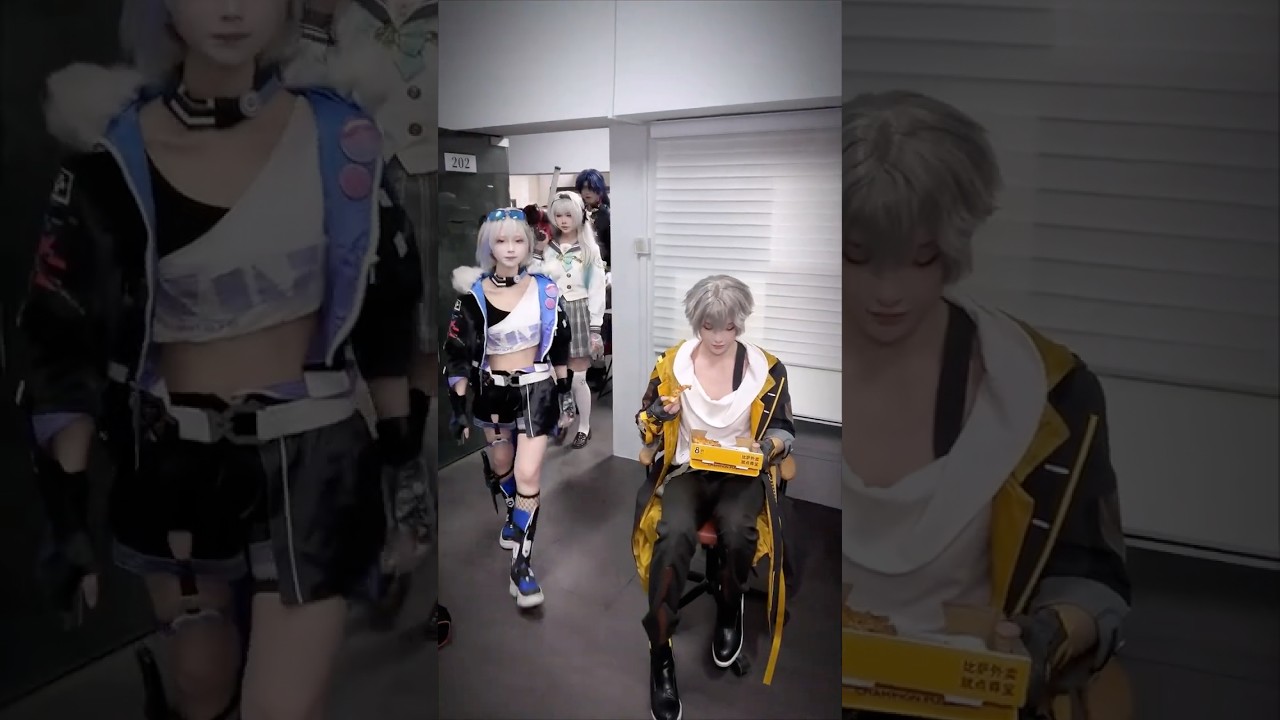 Stellaron Hunters #anime #game #fyp #honkaistarrail #blade #firefly #kafka #cos #cosplay #girl