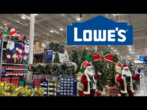 Lowe’s Christmas Decorations 2023 - YouTube