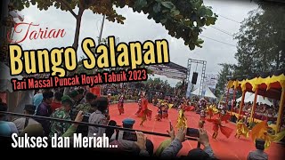BUNGO SALAPAN || Tarian Massal Puncak Hoyak Tabuik Budaya Pariaman 2023