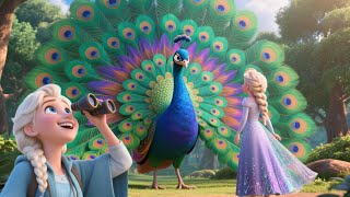 Elsa Disney Sings The Funny Bird Song Learn Birds For Kids Fun Learning With Elsa & Anna