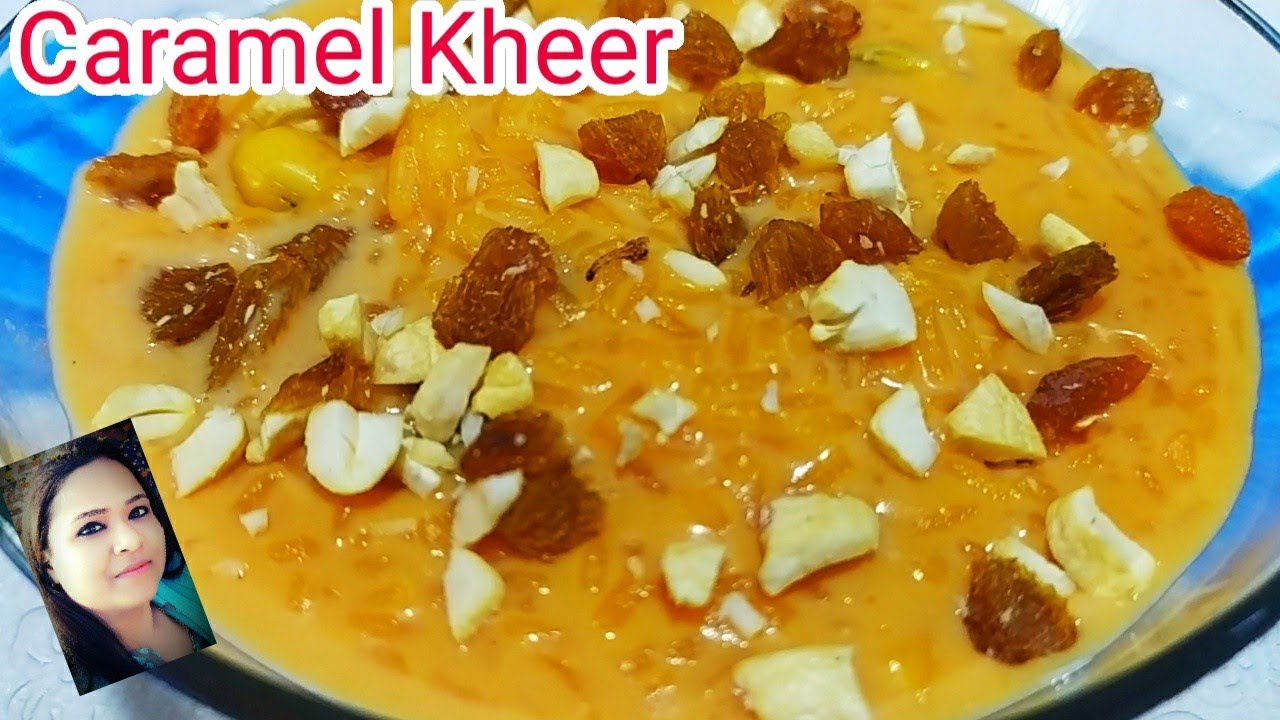 Caramel Kheer Recipey Caramel Payasam Caramel Pudding YouTube