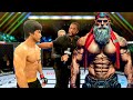PS5 | Bruce Lee vs. Bearded Muscular Giant (EA Sports UFC 4)