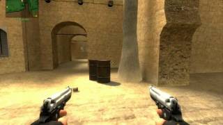 2 noobs playing cs source