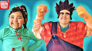 How old are vanellope and Ralph?