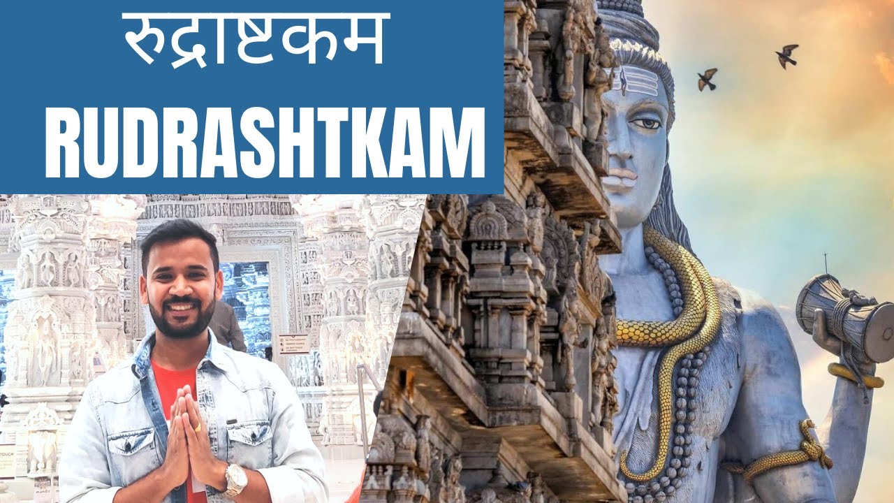 Rudrashtakam with Lyrics  Namami Shamishan nirvan Rupam  Rj Kartik  Bhakti Song  Shiva Songs