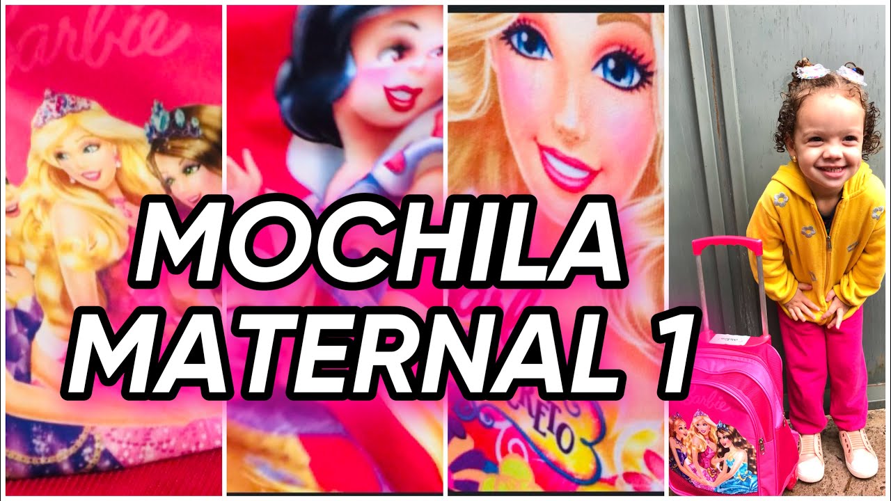 O QUE LEVAR NA MOCHILA DO MATERNAL 1
