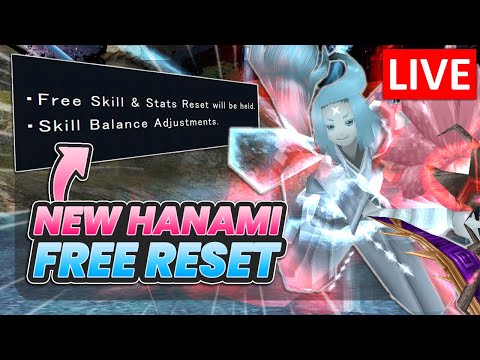 New Hanami Event Quest + Skill Adjustments & FREE RESET!! - Toram Online Update Stream #shorts