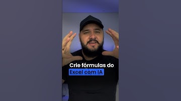 Use inteligência artificial para criar fórmulas de Excel 🧠#excel #planilhas #dicasdigitais