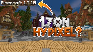 HOW TO PLAY 1.7 ON HYPIXEL (ANIMATIONS MOD)