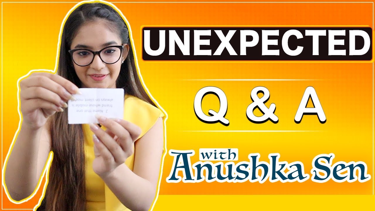 Anushka Sen Answering Unexpected Questions | Telly Chaska