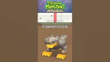 Gold Island T-Rox Composer Tutorial #msm #fanmade #mysingingmonsters 