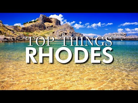 Vidéo: Description et photos du château d'Archangelos - Grèce : Rhodes