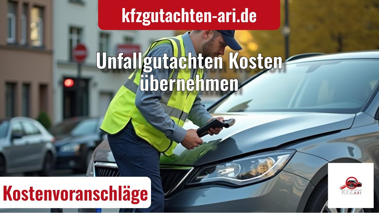 Unfallgutachten Kosten übernehmen: 5 Fakten & 3 Beispiele | kfzgutachten-ari.de